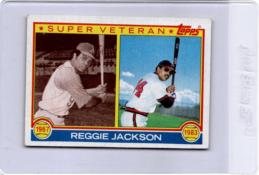 1983 Topps #501 Reggie Jackson