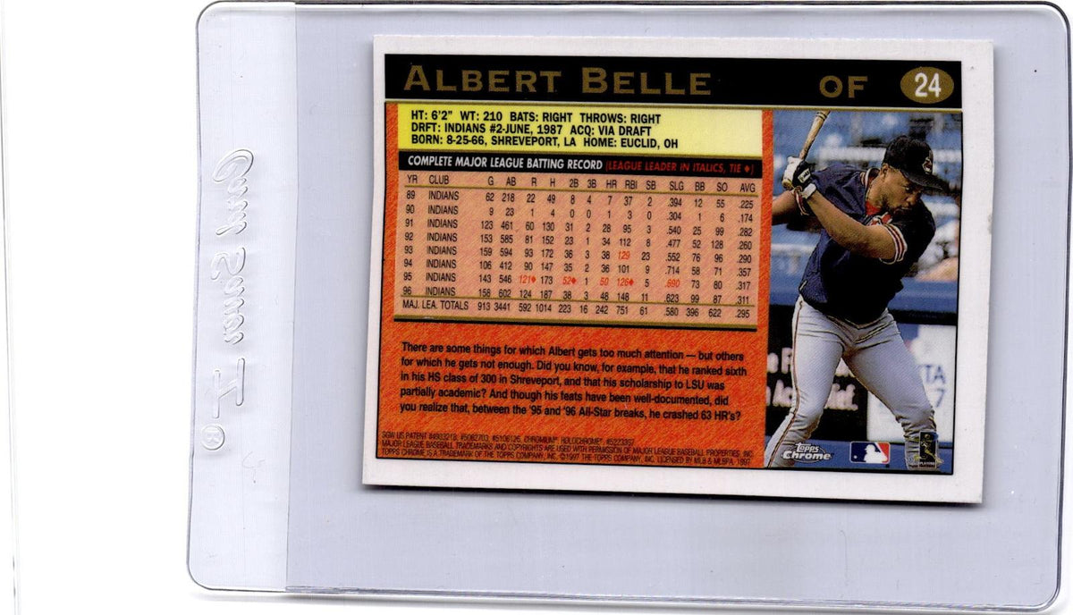 1997 Topps Chrome #24 Albert Belle