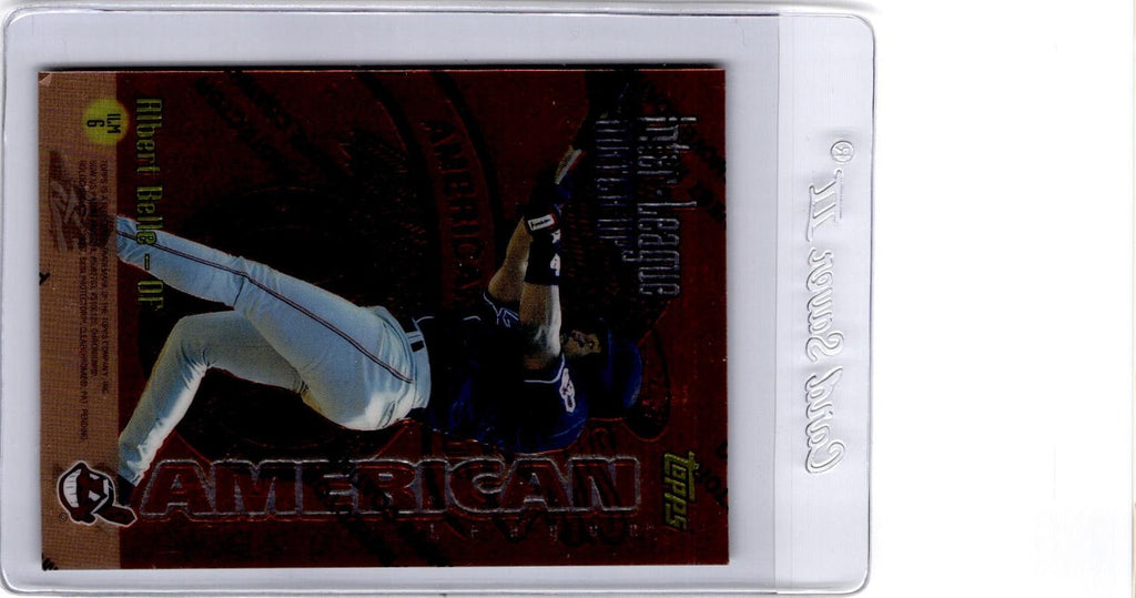 1997 Topps #ILM6 Barry Larkin / Albert Belle Inter-League Match-Up Finest