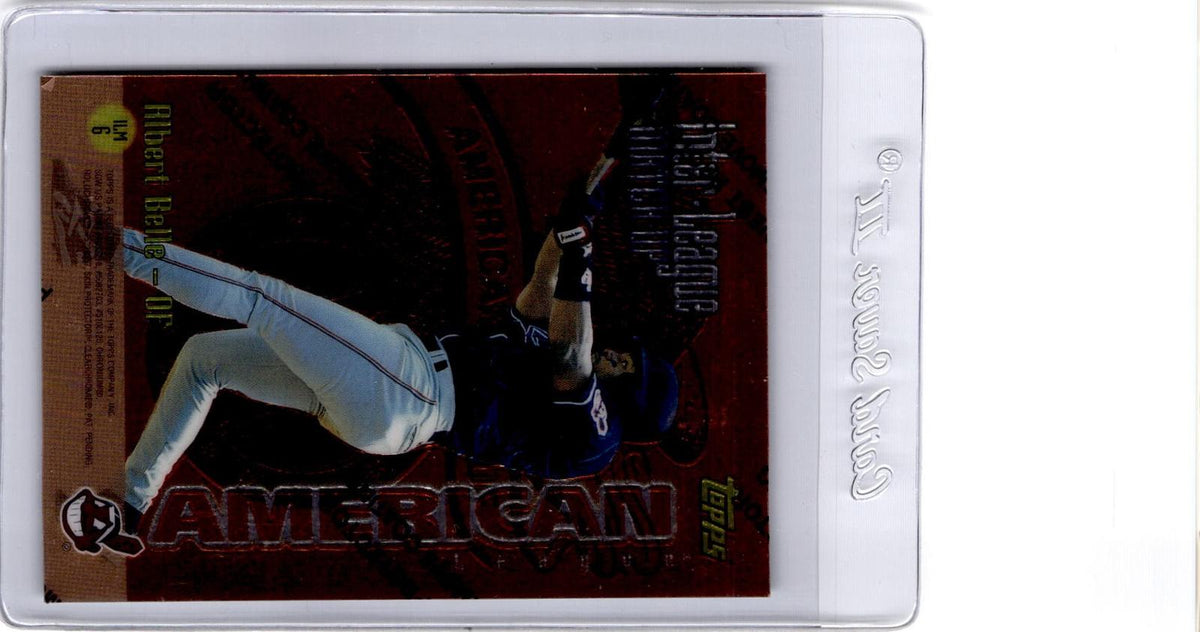 1997 Topps #ILM6 Barry Larkin / Albert Belle Inter-League Match-Up Finest