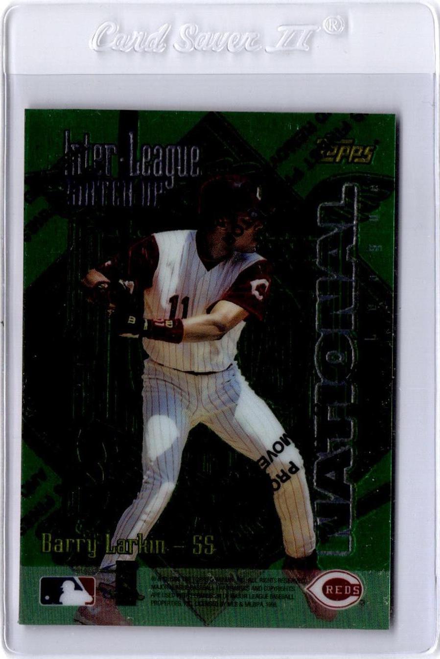 1997 Topps #ILM6 Barry Larkin / Albert Belle Inter-League Match-Up Finest