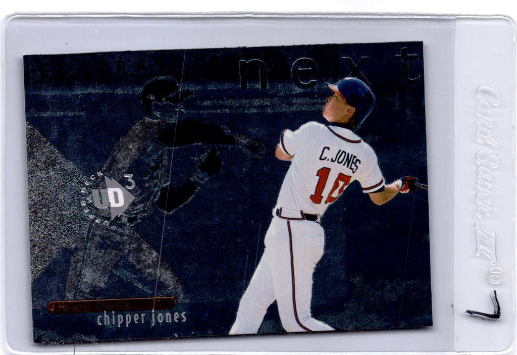 1997 Upper Deck UD3 #GN10 Chipper Jones Generation Next