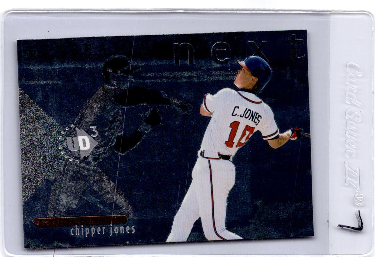 1997 Upper Deck UD3 #GN10 Chipper Jones Generation Next
