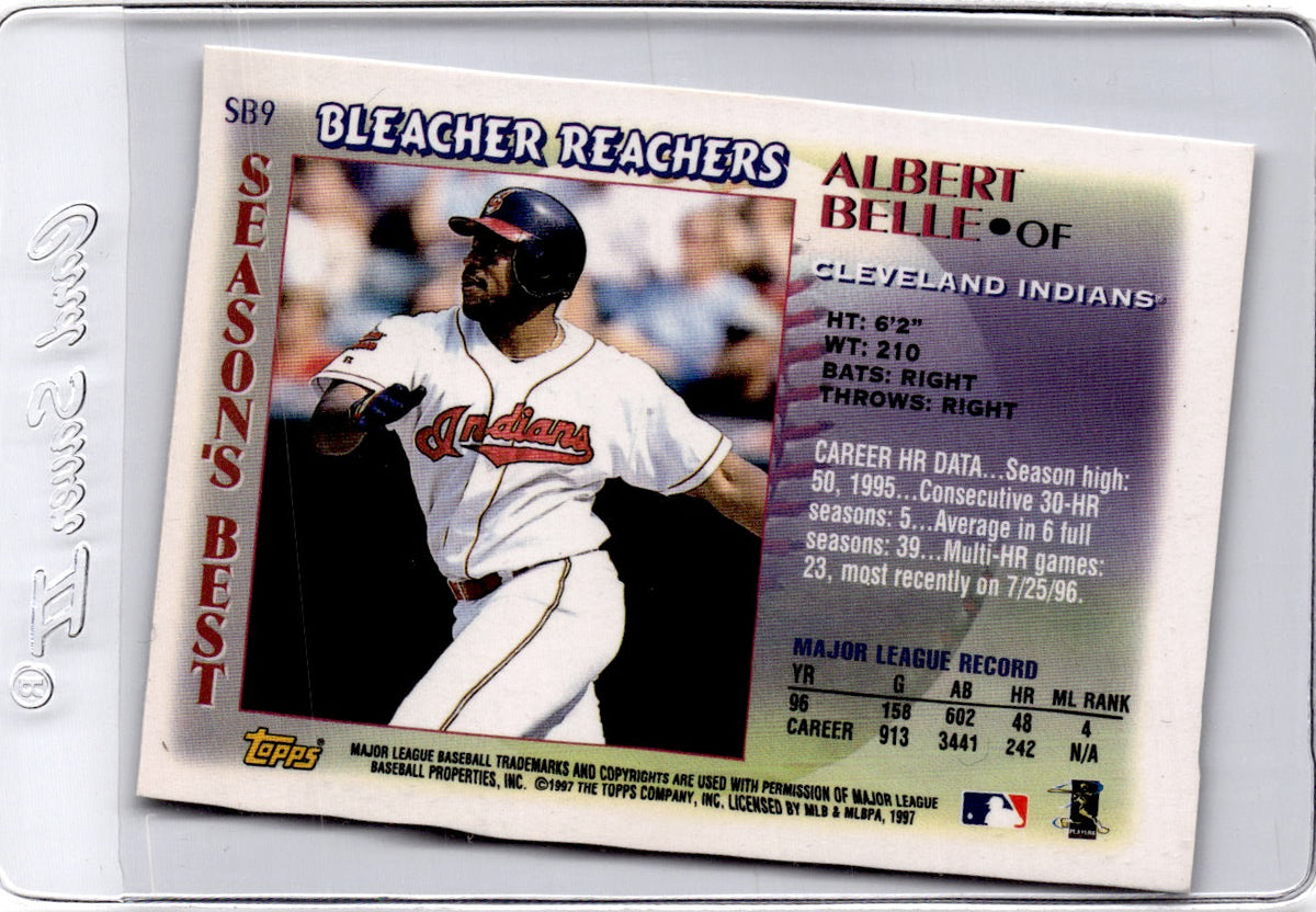 1997 Topps #SB9 Albert Belle Season's Best