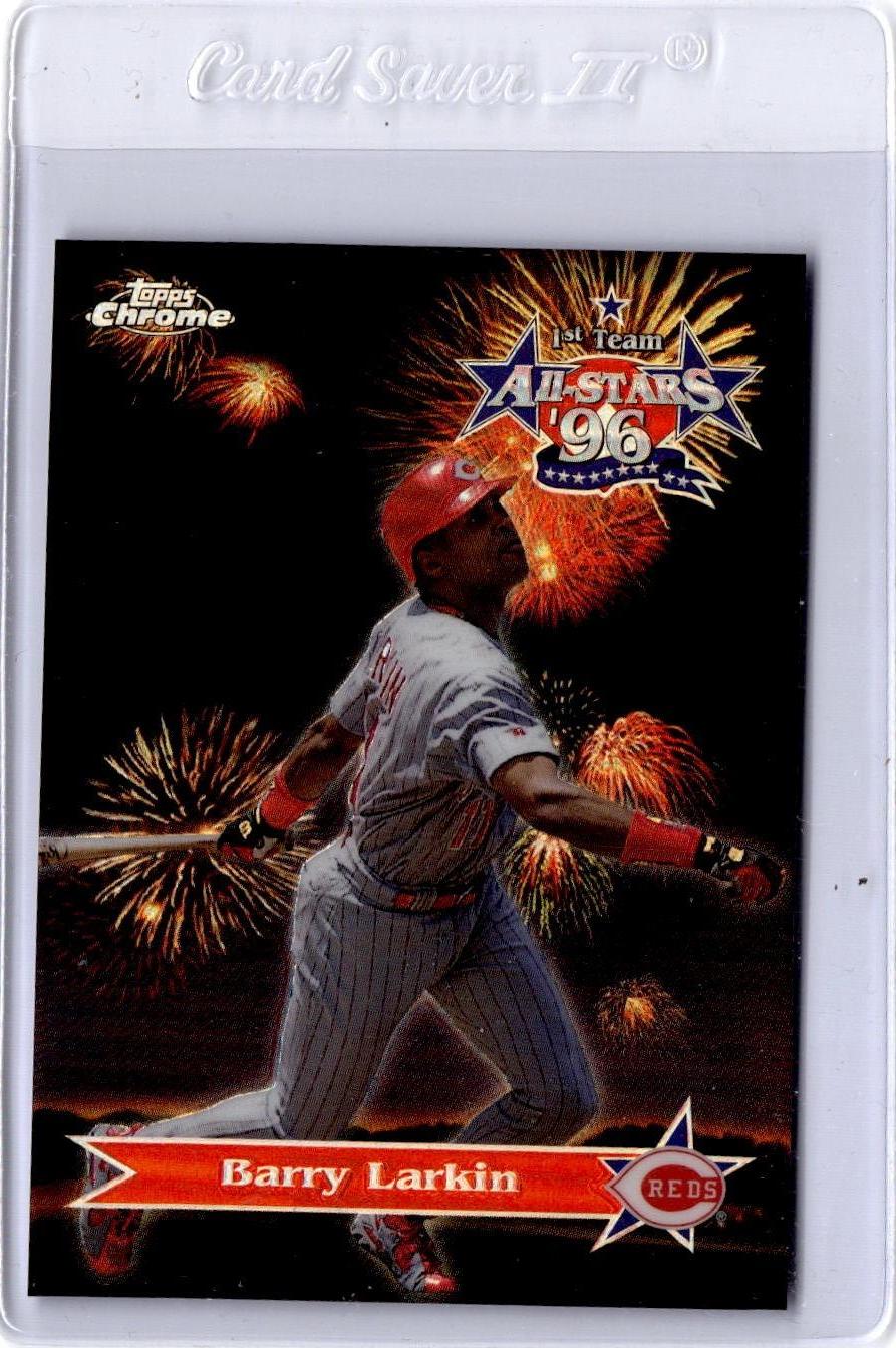 1997 Topps Chrome #AS10 Barry Larkin All-Stars Refractor