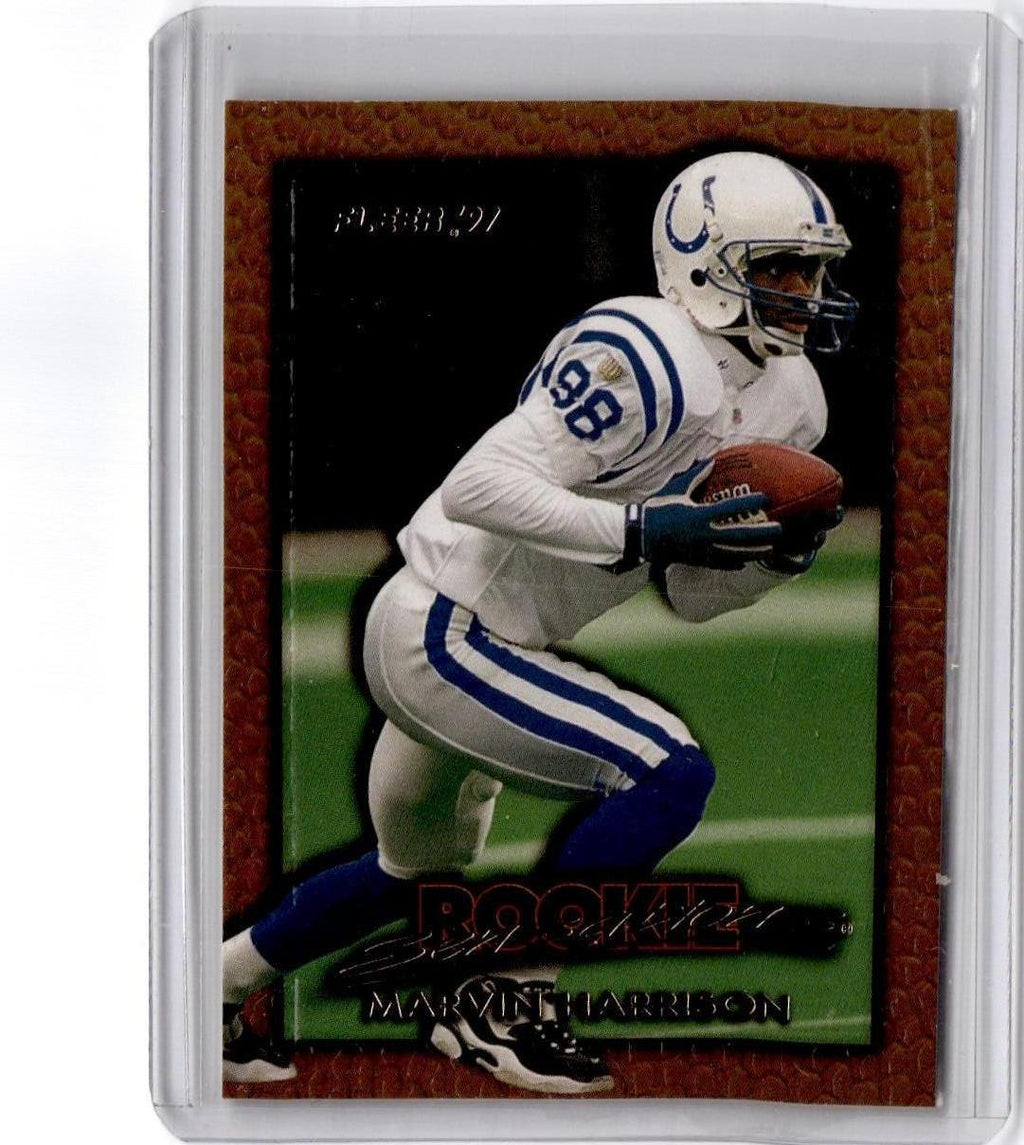 1997 Fleer #10 Marvin Harrison Rookie Sensations