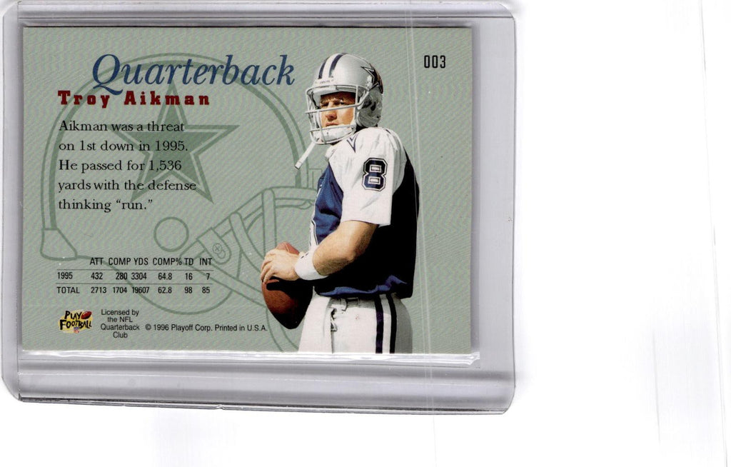 1996 Playoff Prime #003 Troy Aikman