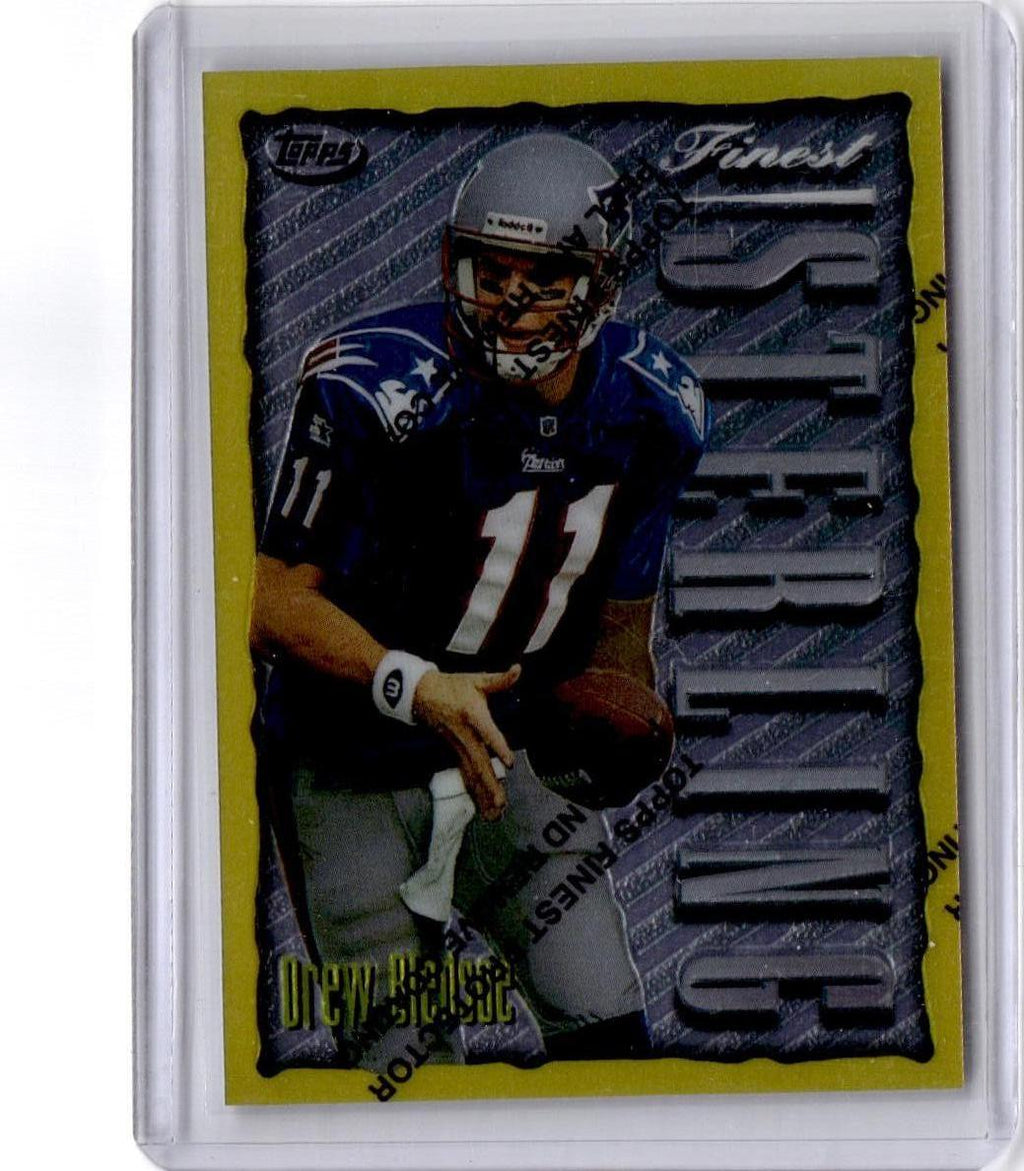 1996 Finest #190 Drew Bledsoe Rare GOLD