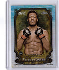 2026 Topps Chrome UFC #AG-7 Oumar Sy Allen & Ginter Aqua Refractor