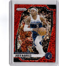 2024-25 Panini Prizm #175 Jaden McDaniels Prizm Red Sparkle