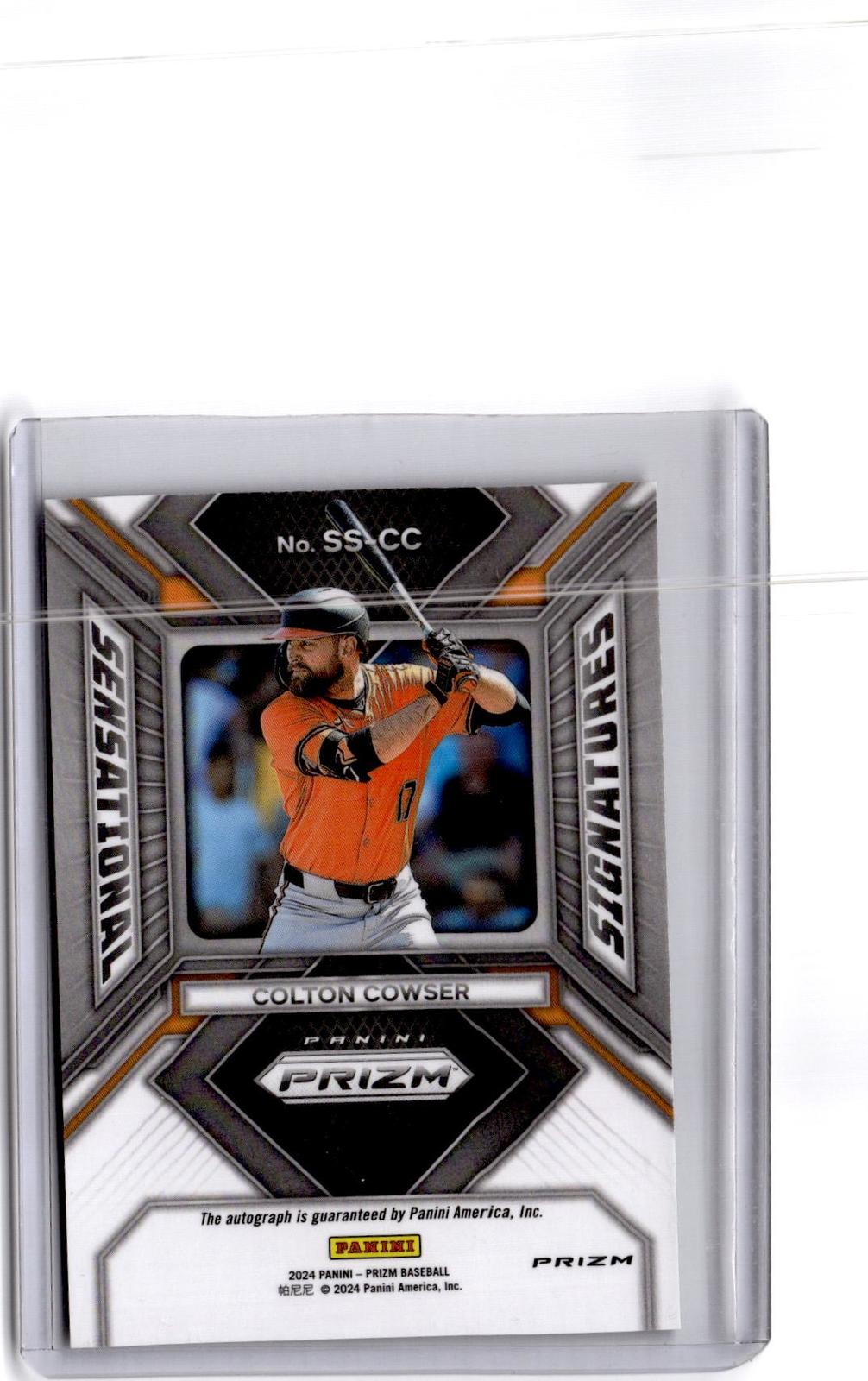 2024 Panini Prizm #SS-CC Colton Cowser Sensational Signatures Green