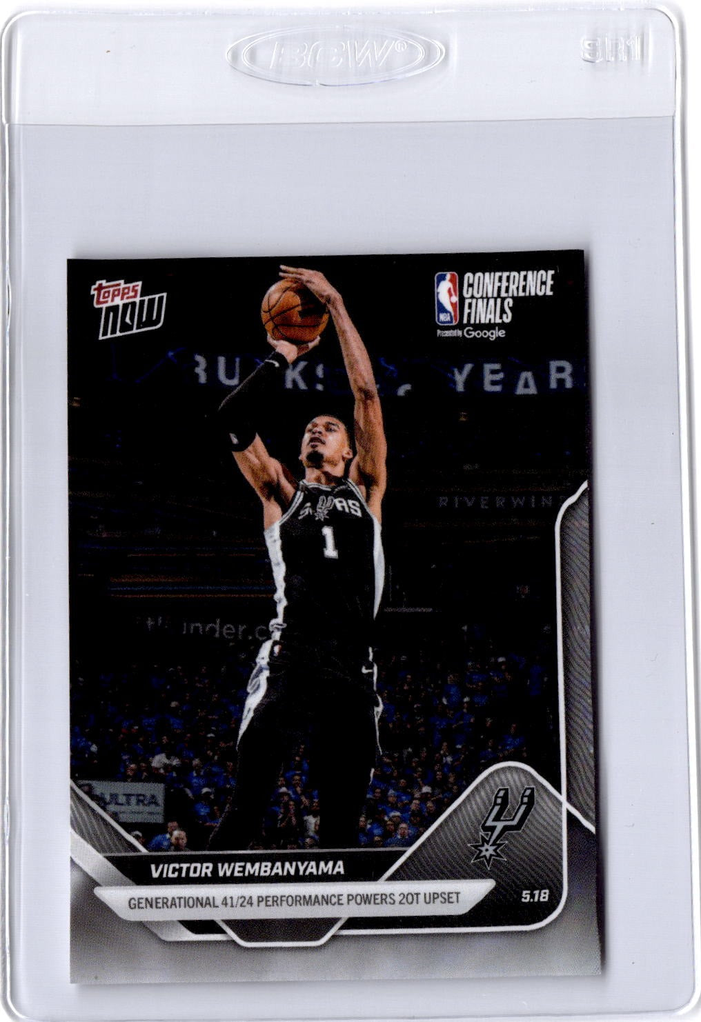 2025-26 Topps Now #315 Victor Wembanyama
