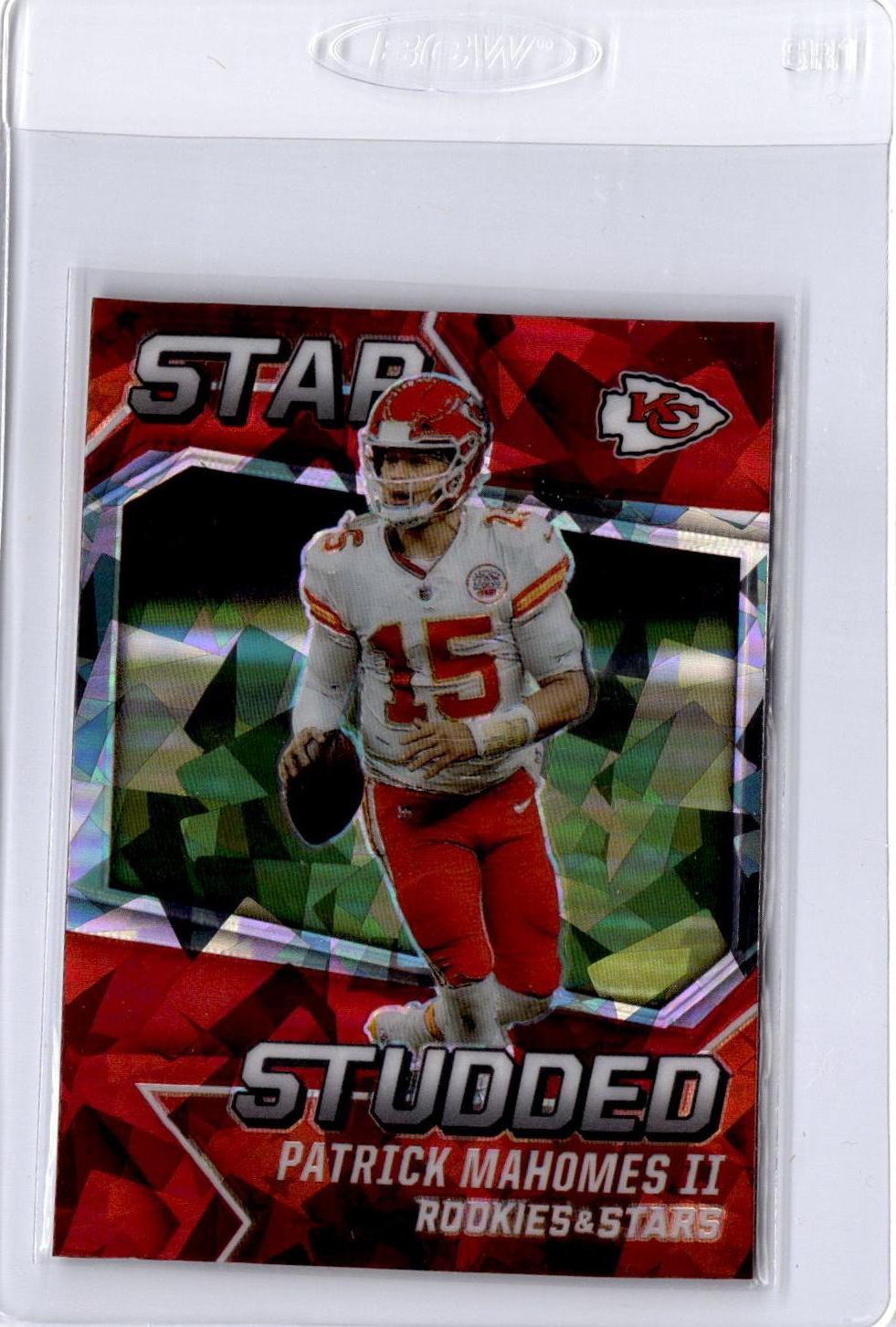 2021 Panini Rookies & Stars #SS-11 Patrick Mahomes II Star Studded Red Ice