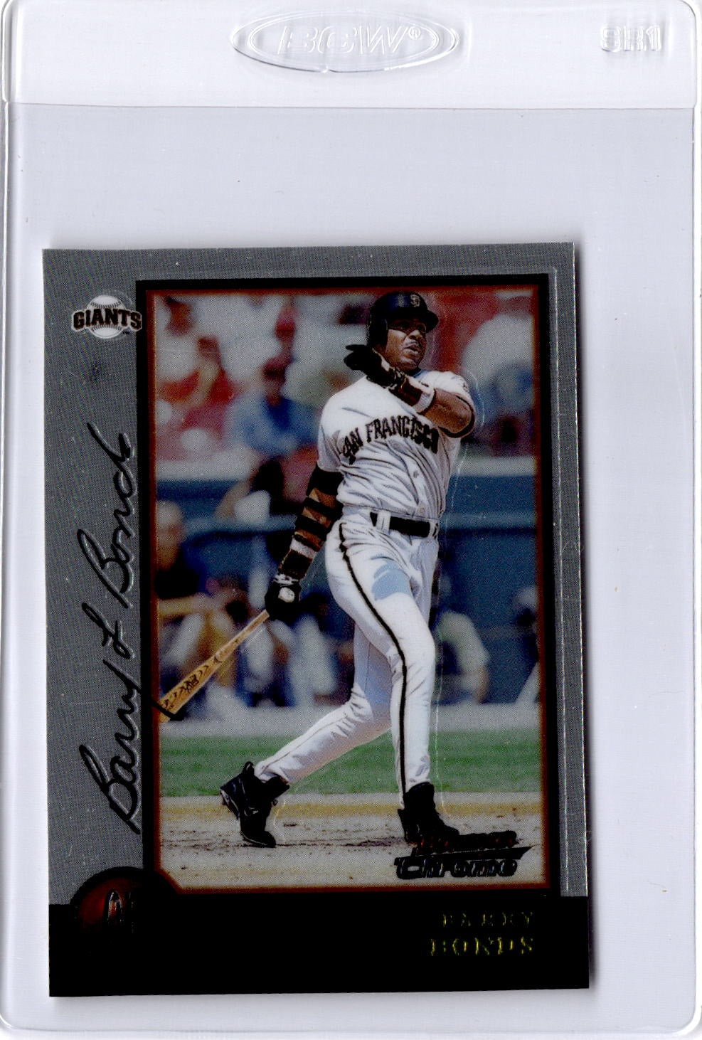 1998 Bowman Chrome #225 Barry Bonds
