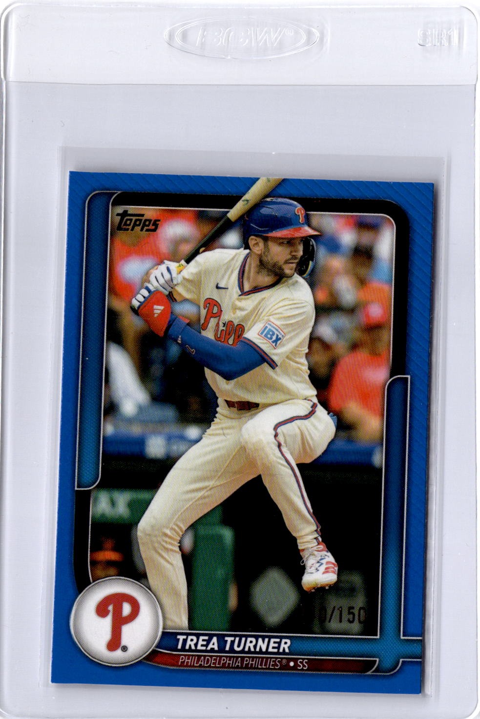 2026 Topps #88 Trea Turner Flagship Collection Blue (Series Two) #/150