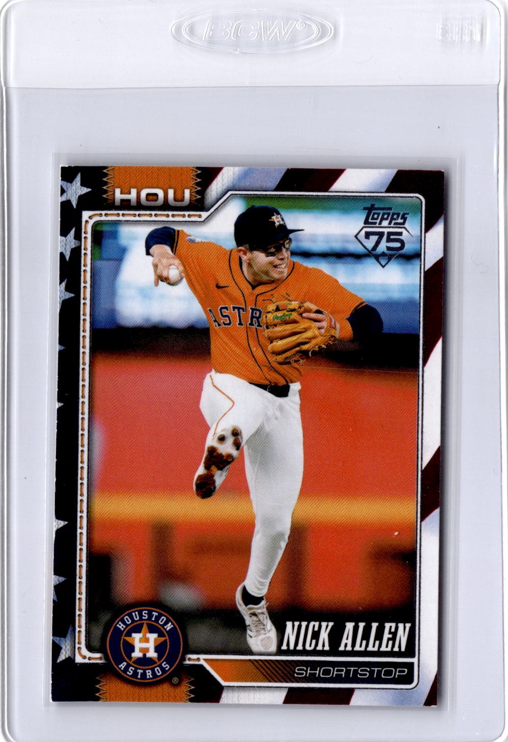 2026 Topps #389 Nick Allen Independence Day #/76