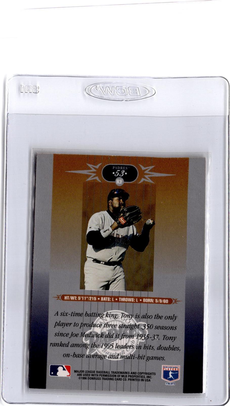 1996 Leaf Limited #53 Tony Gwynn