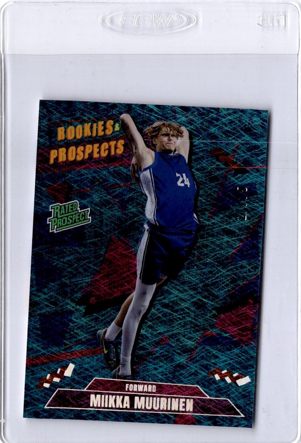 2026 Panini Decades 90s Pop Culture #123 Miikka Muurinen Teal
