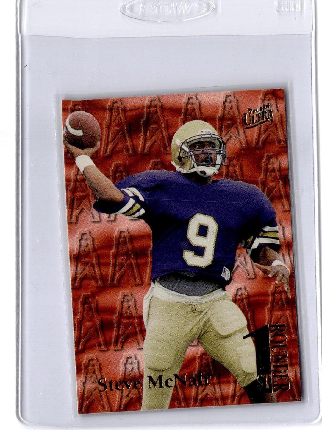 1995 Ultra #14 Steve McNair 1st Rounders