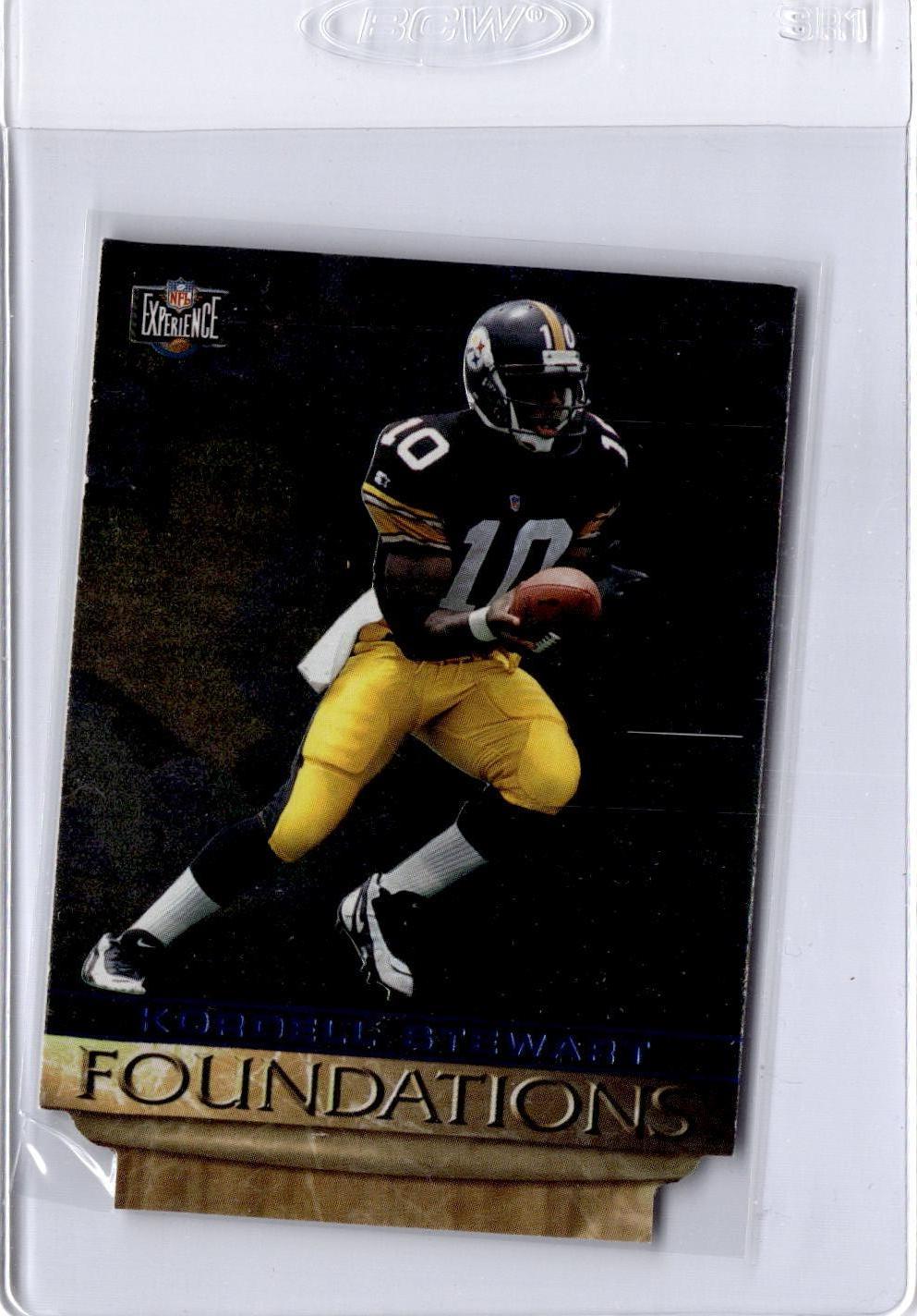 1997 Score Board NFL Experience #F13 Kordell Stewart Foundations
