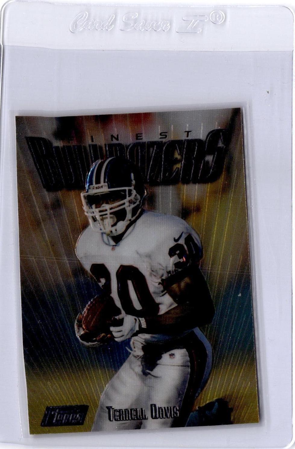 1997 Finest #145 Terrell Davis Embossed uncommon silver