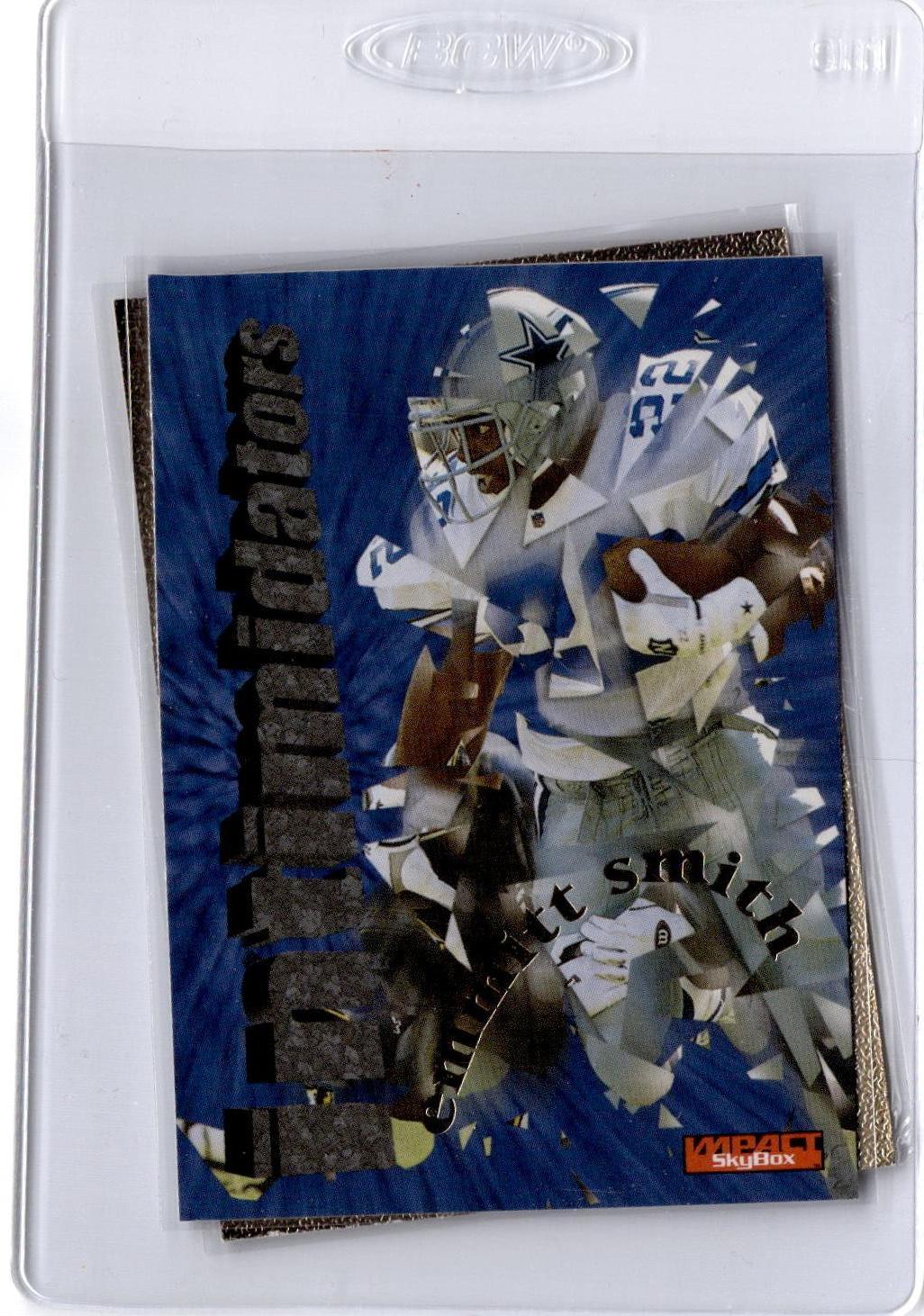 1996 SkyBox Impact #8 Emmitt Smith Intimidators