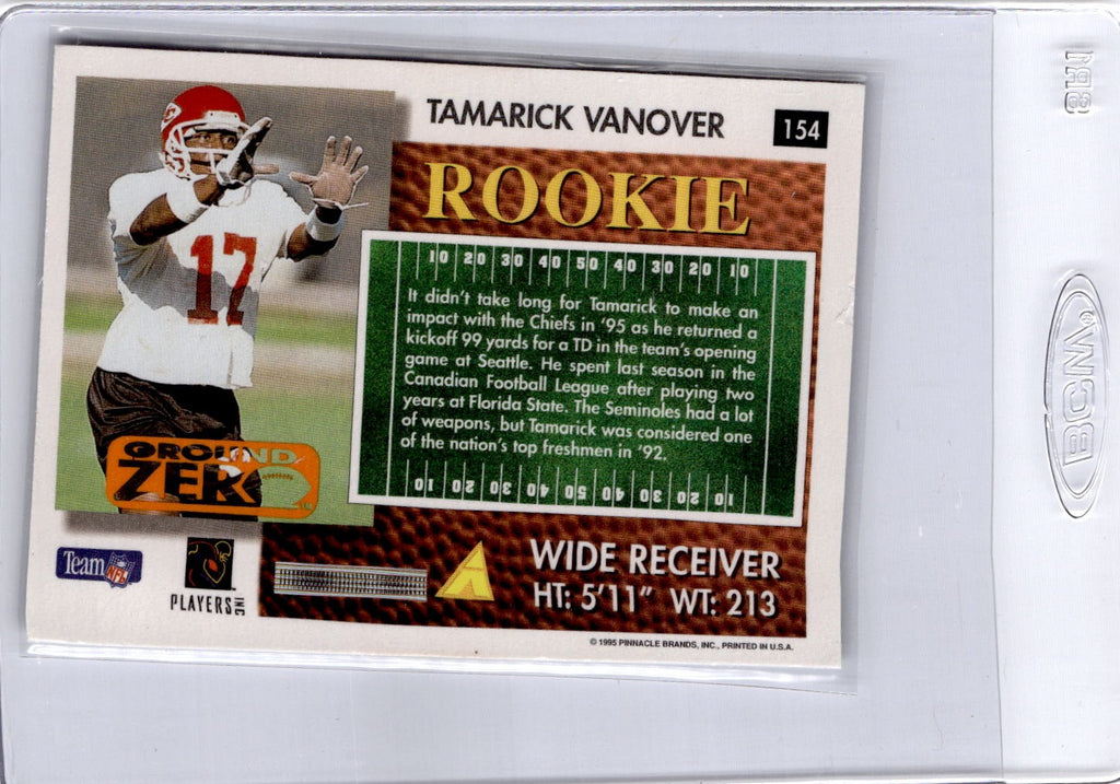 1995 Summit #154 Tamarick Vanover Ground Zero