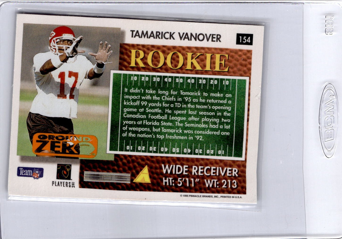 1995 Summit #154 Tamarick Vanover Ground Zero