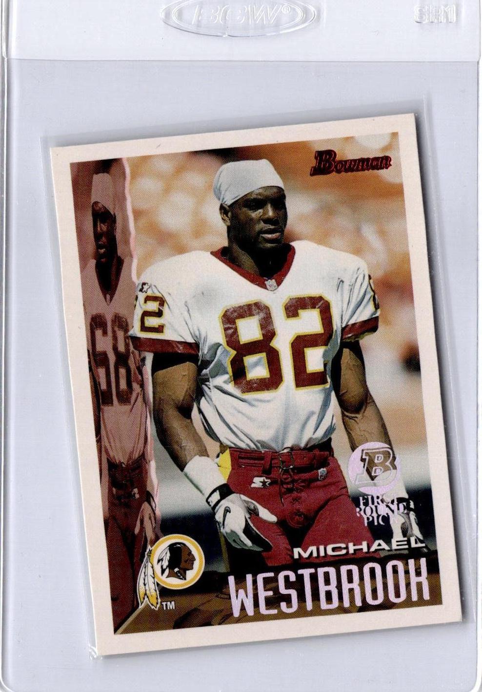 1995 Bowman #4 Michael Westbrook First Round Picks