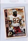 1995 Bowman #4 Michael Westbrook First Round Picks
