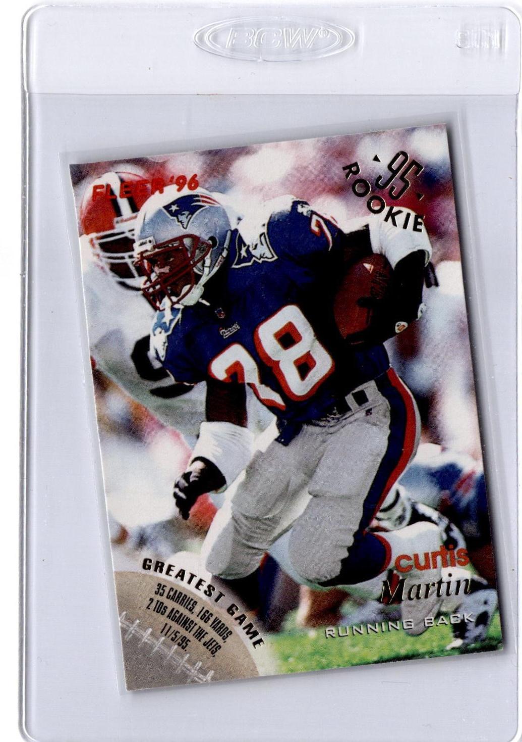 1996 Fleer #84 Curtis Martin