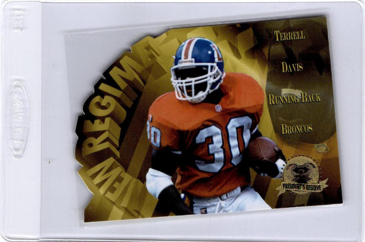 1996 Collector's Edge President's Reserve #14 Terrell Davis New Regime #/12000