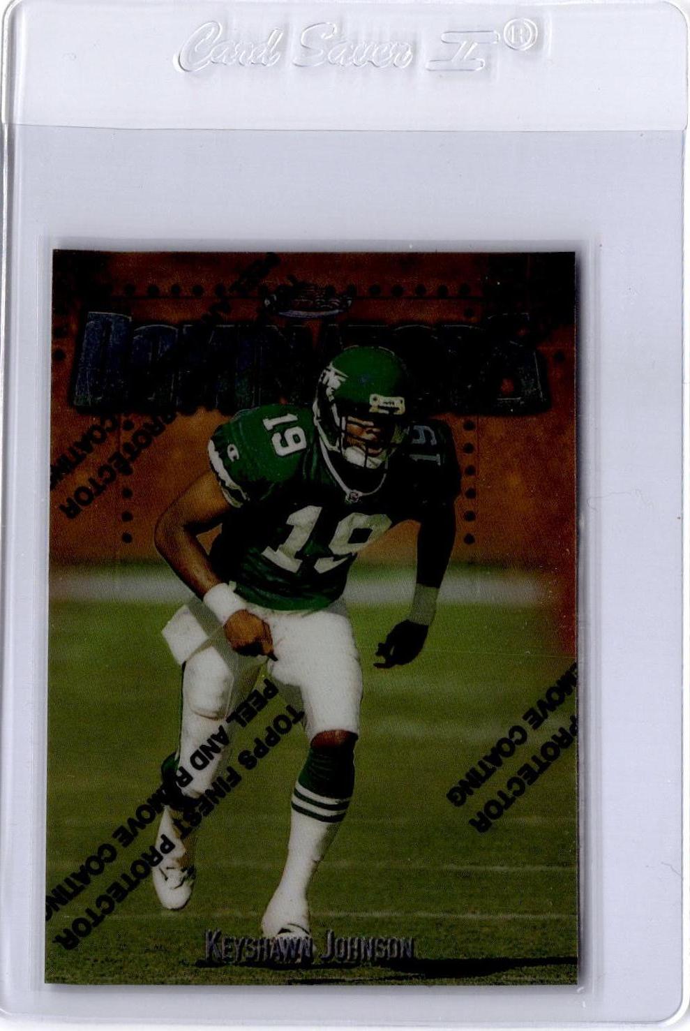 1997 Finest #239 Keyshawn Johnson