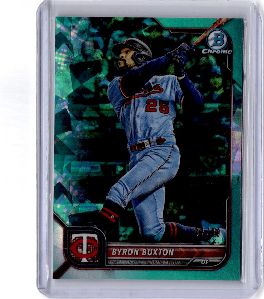 2022 Bowman Chrome Sapphire Edition #94 Byron Buxton Aqua #/99