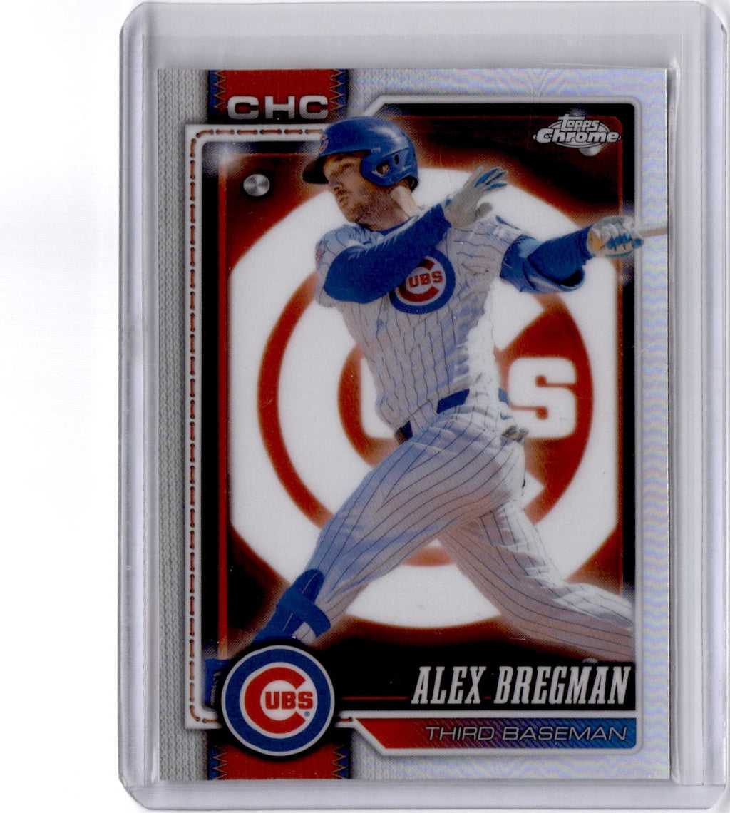 2026 Topps Chrome #30 Alex Bregman Lightboard Logo Refractor
