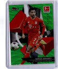 2020-21 Finest Bundesliga #87 Serge Gnabry Green Wave #/99