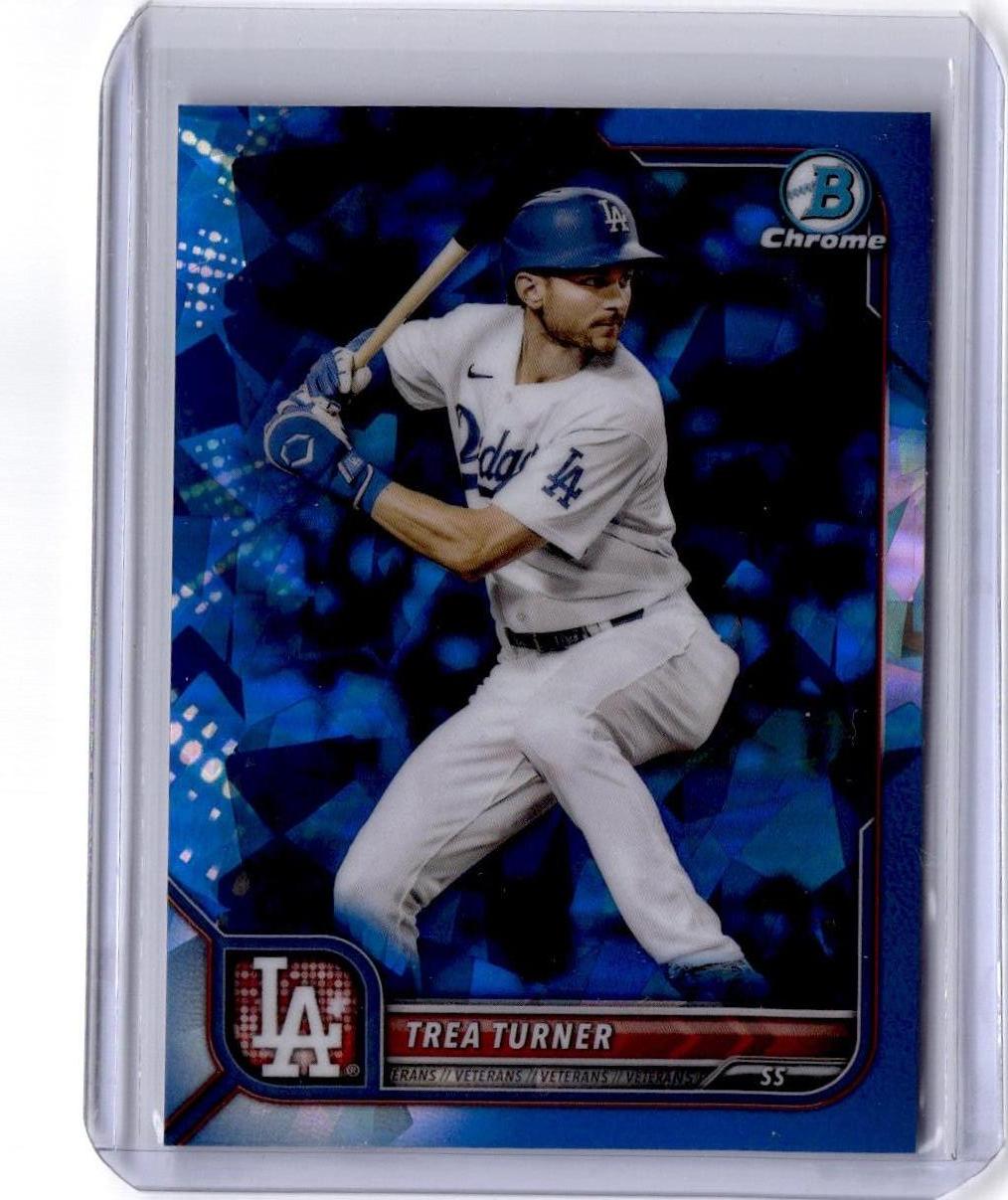 2022 Bowman Chrome Sapphire Edition #43 Trea Turner