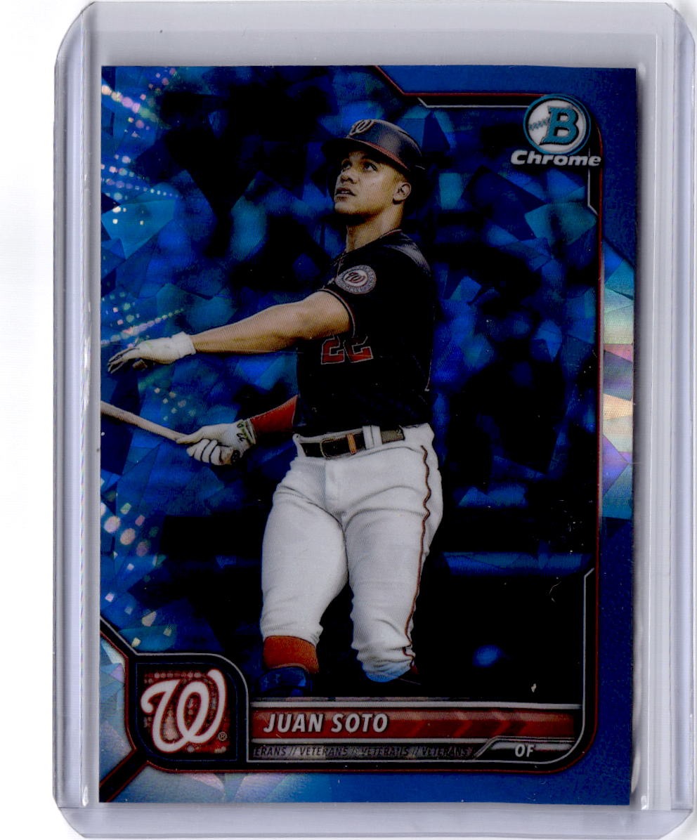 2022 Bowman Chrome Sapphire Edition #30 Juan Soto