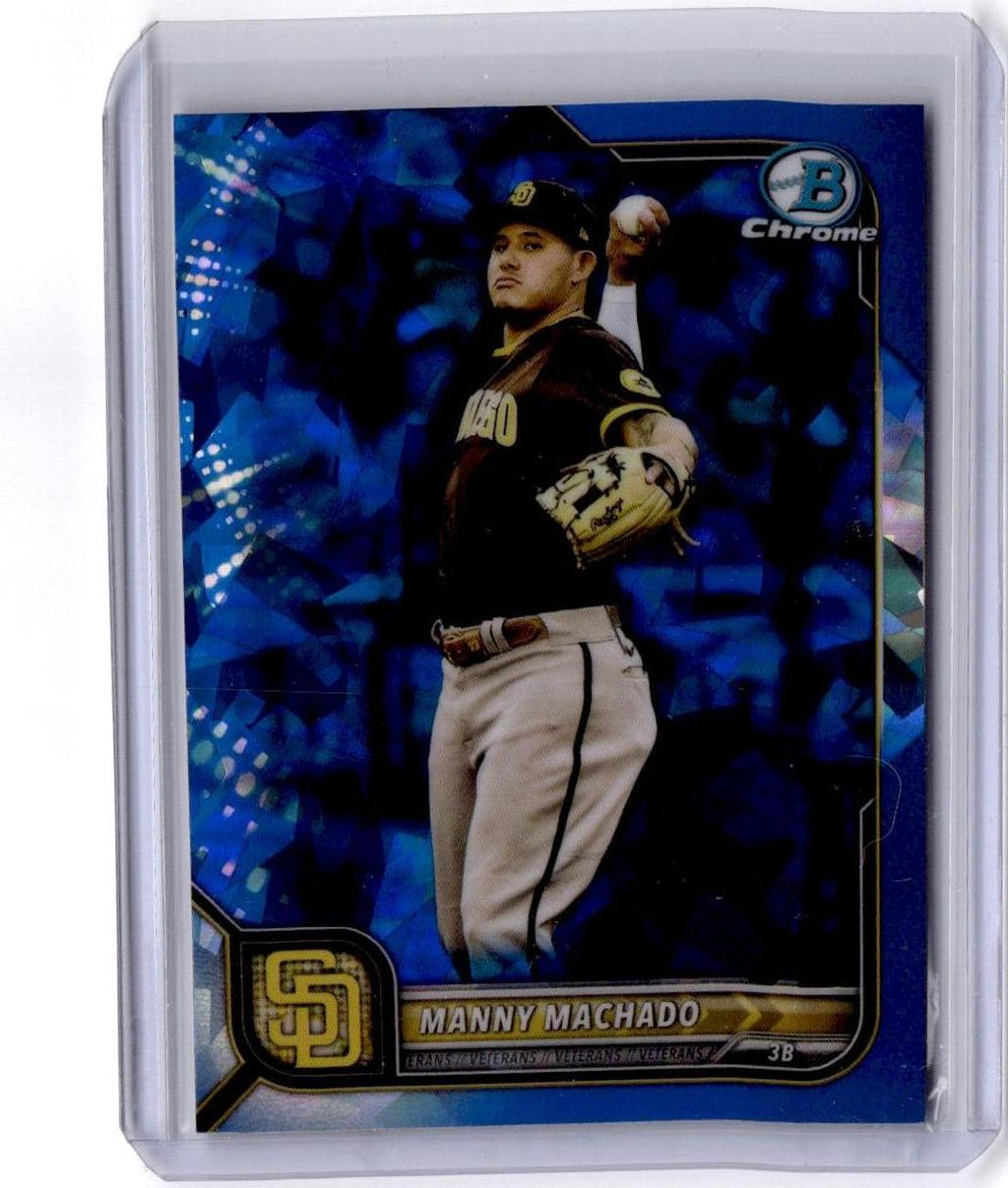2022 Bowman Chrome Sapphire Edition #5 Manny Machado