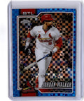 2026 Topps Chrome #221 Jordan Walker Blue X-Fractors #/150