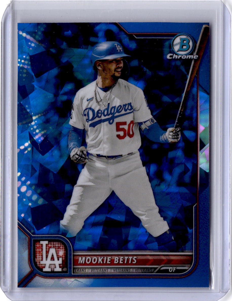2022 Bowman Chrome Sapphire Edition #84 Mookie Betts