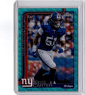 2025 Topps Chrome #350 Abdul Carter Aqua Wave Refractor #/199