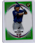 2026 Topps Pristine #143 Corey Seager Green Refractor #/150