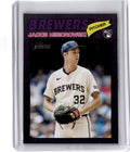 2026 Topps Heritage #144 Jacob Misiorowski Dark Gray