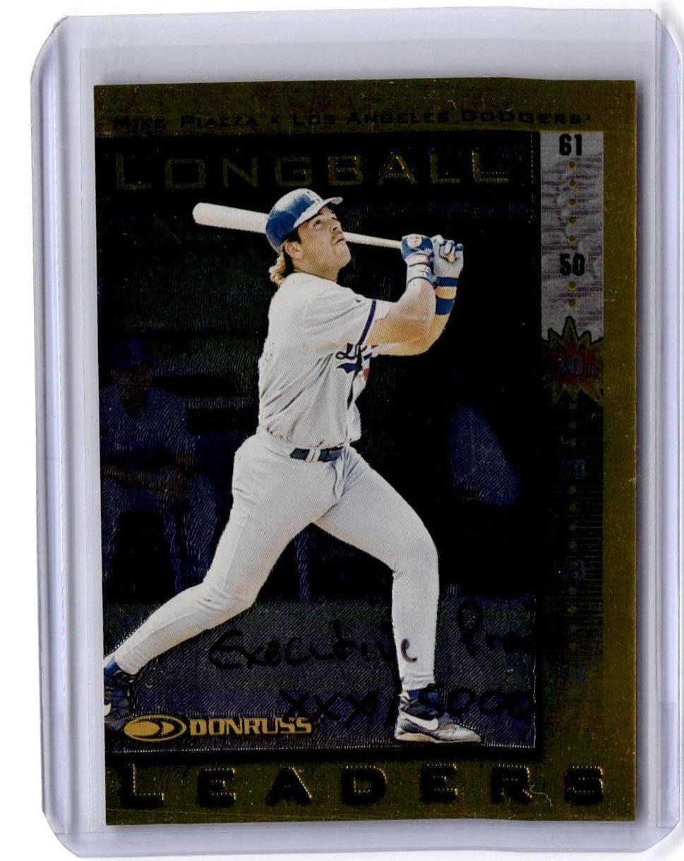 1998 Donruss #7 Mike Piazza Longball Leaders #/5000