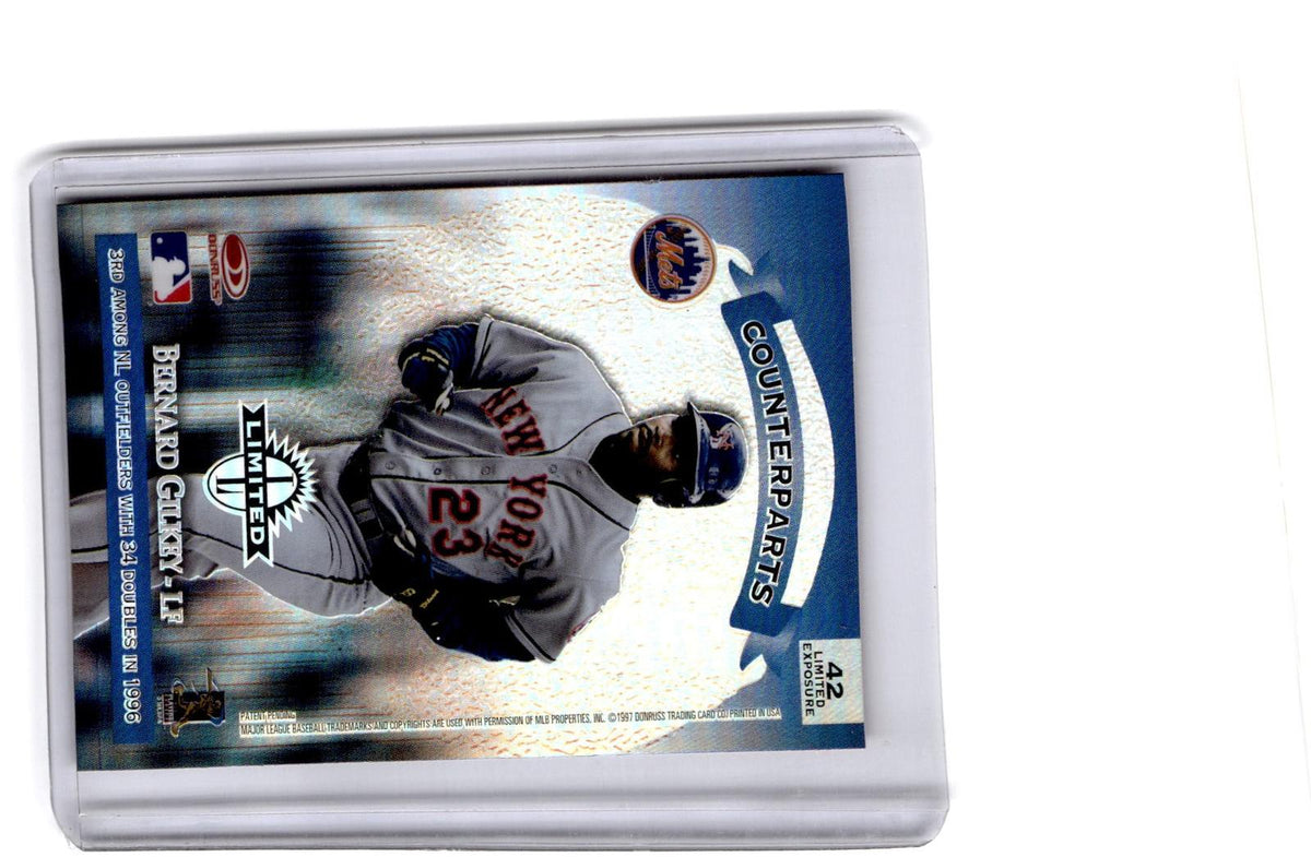 1997 Donruss Limited #42 Deion Sanders / Bernard Gilkey Limited Exposure