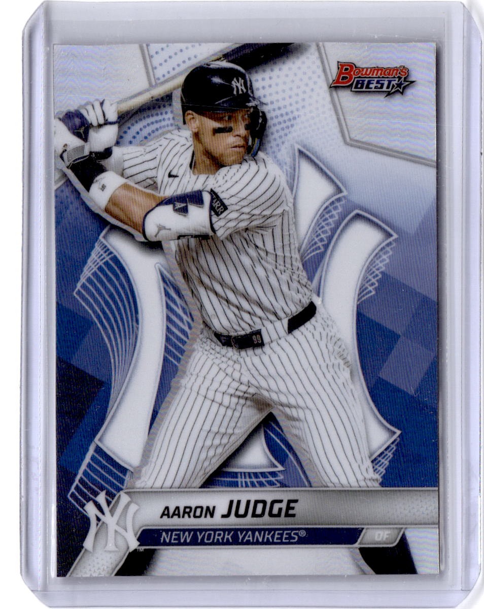 2025 Bowman's Best #38 Aaron Judge Refractor