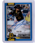 2026 Topps Chrome #RA-RF Rafael Flores Rookie Autographs Blue Refractor #/150