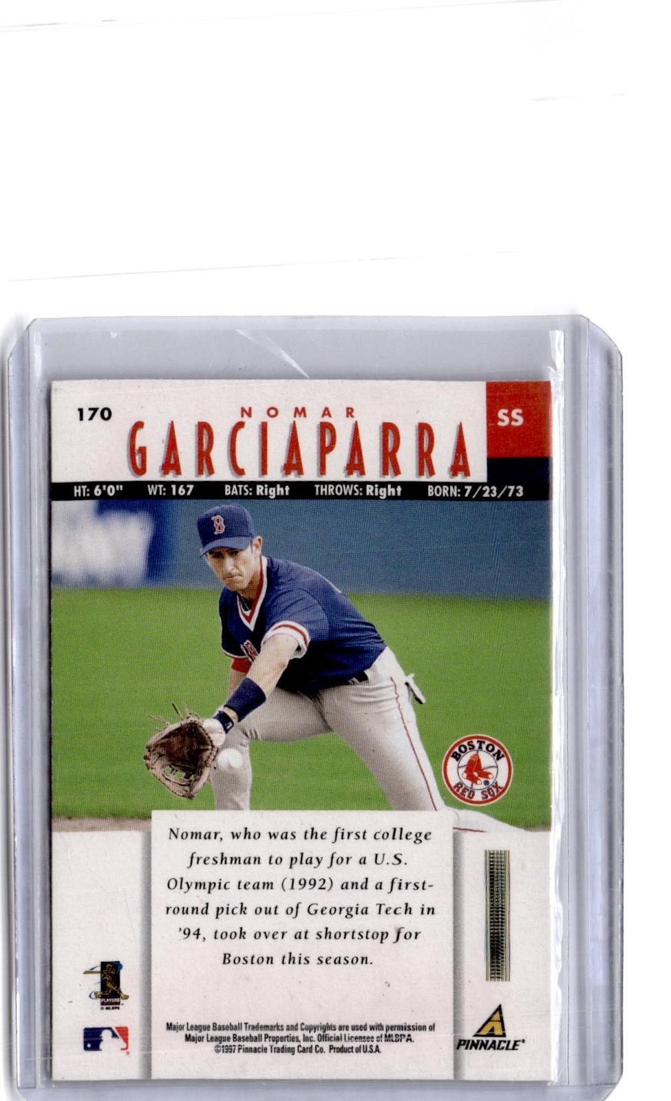 1997 New Pinnacle #170 Nomar Garciaparra