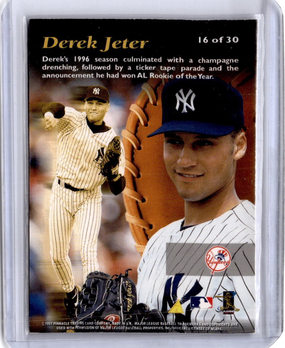 1997 Pinnacle Mint Collection #16 Derek Jeter Bronze